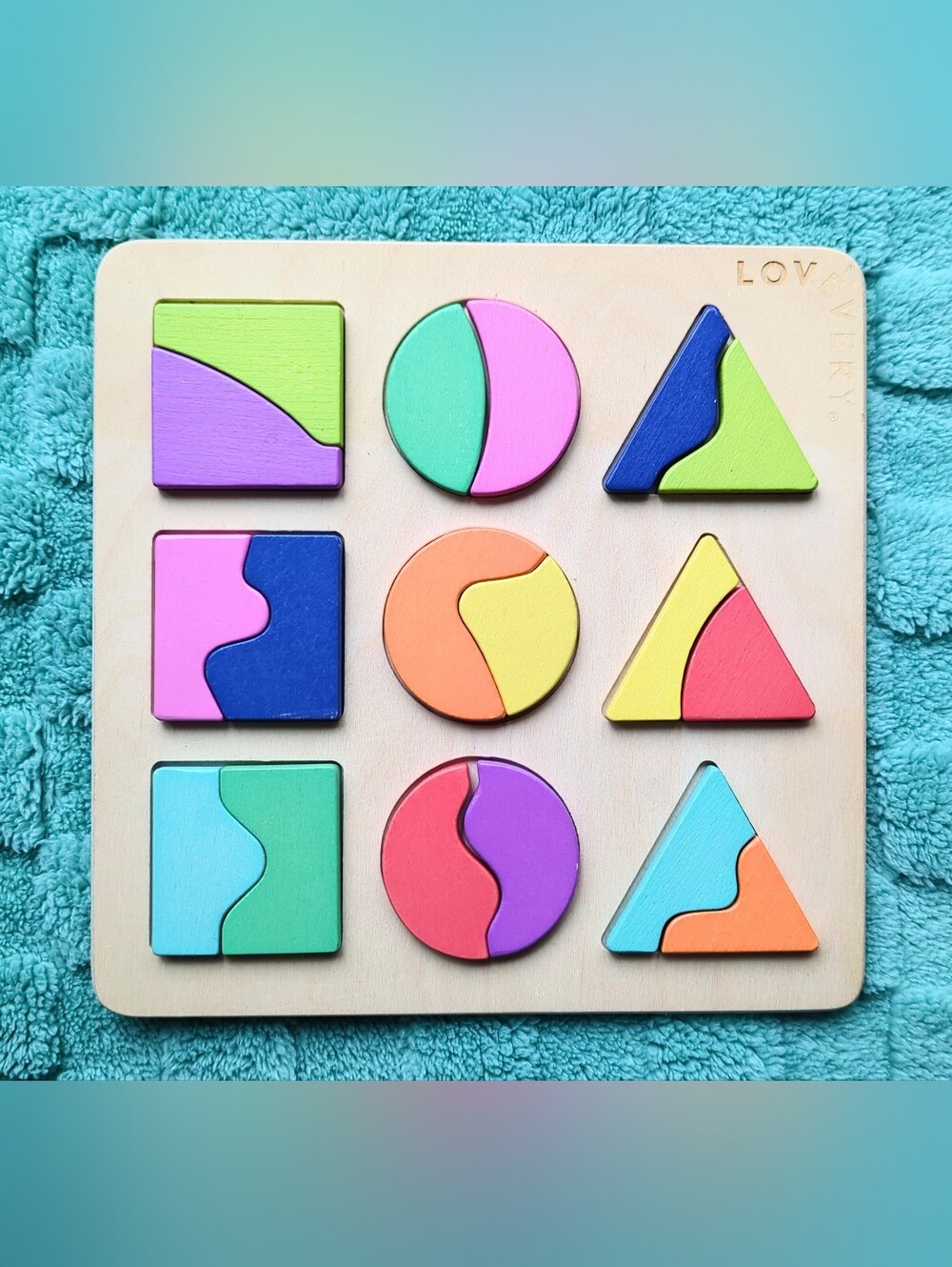 Lovevery Land and Sky Puzzle